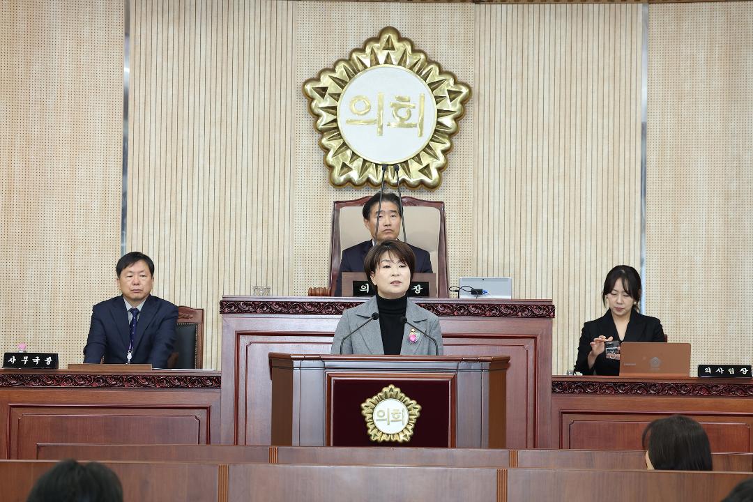 '20241220_[9대]제290회 고양특례시의회 제2차 정례회 제4차 본회의' 게시글의 사진(36) '장예선 (1).jpg'