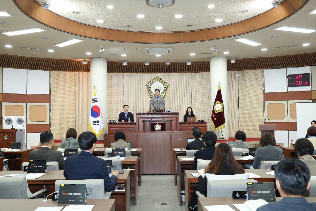 '20241126_[9대]제290회 고양특례시의회 제2차 정례회 제2차 본회의' 게시글의 사진(2) '2.jpg'