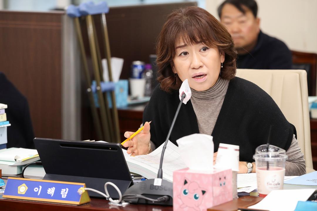 '20241213_[9대]제290회 고양특례시의회 제2차정례회_예산결산특별위원회' 게시글의 사진(29) '이해림 (2).jpg'