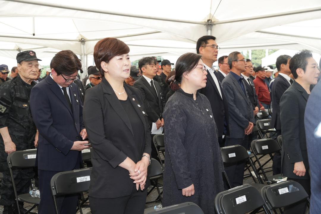'20240606_[9대]제69회 현충일 추념식' 게시글의 사진(19) '20240606_[9대]제69회 현충일 추념식_025.jpg'